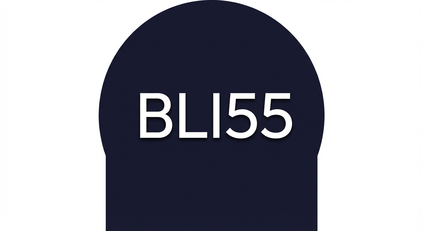 BLI55 Wordmark White on Dark