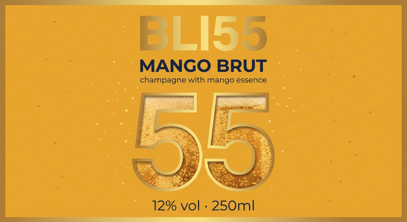 Mango Brut Label